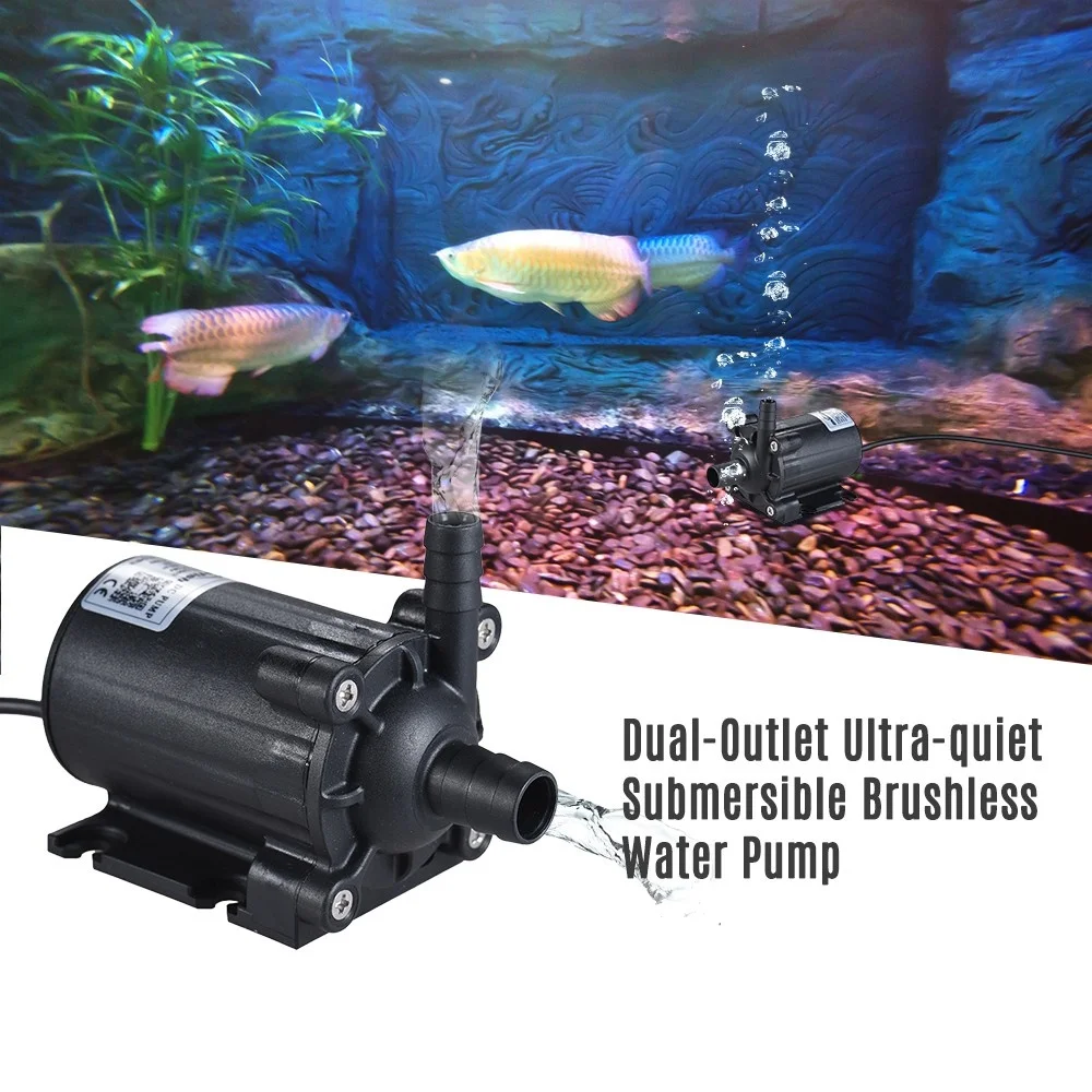 DC 24V Micro Submersible Plastic Aquarium Water Pump for DC Corrosion Resistant Mini Ground Heating Circulating
DC 24V Micro Submersible Plastic Aquarium Water Pump for DC Corrosion Resistant Mini Ground Heating Circulating