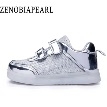 2020 USB Charging Led luminous Shoes For Boys girls Fashion Casual kids Sole Glowing Children Sneakers Kids Shoes
2020 USB Charging Led luminous Shoes For Boys girls Fashion Casual kids Sole Glowing Children Sneakers Kids Shoes