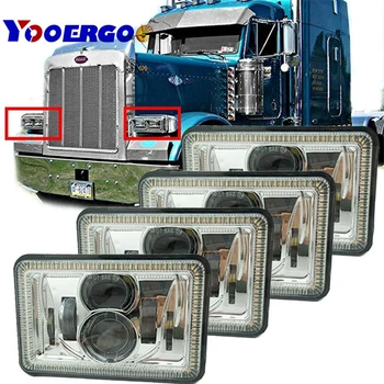 PAIR 4x6 led Headlights with White/Amber Halo DRL Turn Signal Sealed Beam H4651 H4652 H4668 4"x6" Replacement For Trucks Chevro
PAIR 4x6 led Headlights with White/Amber Halo DRL Turn Signal Sealed Beam H4651 H4652 H4668 4"x6" Replacement For Trucks Chevro