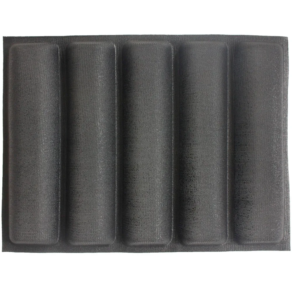 460x335x27mm Silicone Form 5 indents Resuable Silform/Bread Mould Silform Fiber Glass Baking Form Flexipan Food Grade
460x335x27mm Silicone Form 5 indents Resuable Silform/Bread Mould Silform Fiber Glass Baking Form Flexipan Food Grade