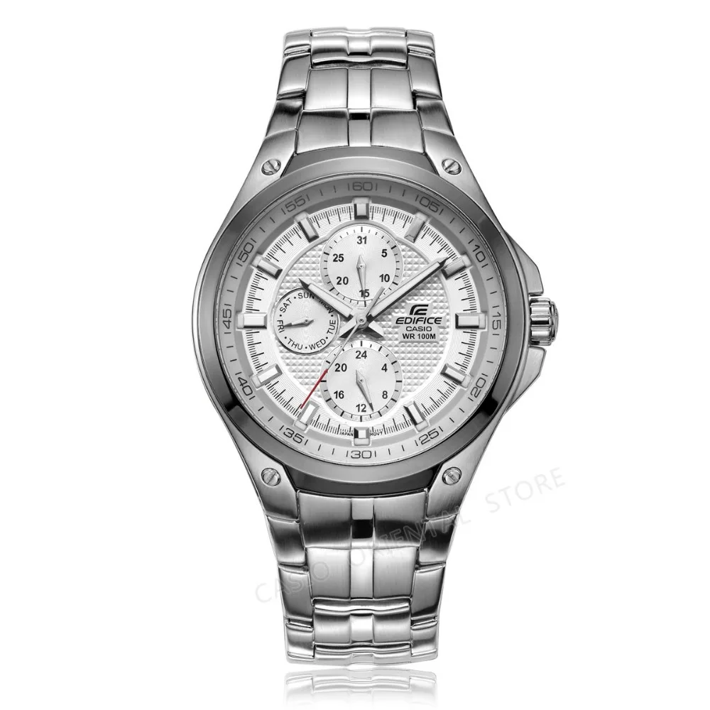 

Casio Edifice Watch men's gift wristwatch waterproof design fashion quartz men's watches EF-326 Full Steel Waterproof relogio