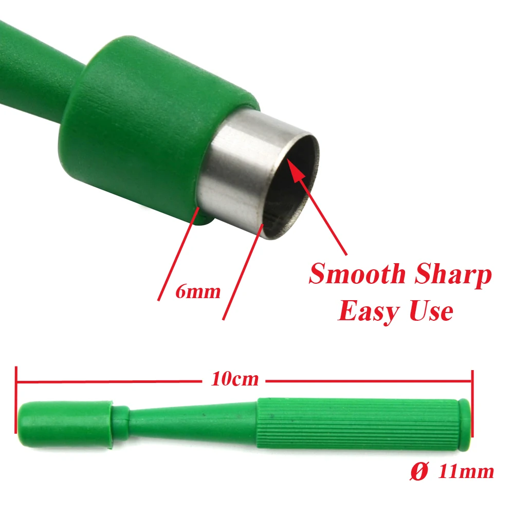 10 шт. одноразовый Профессиональный дермальный дырокол для биопсии пирсинга кожи