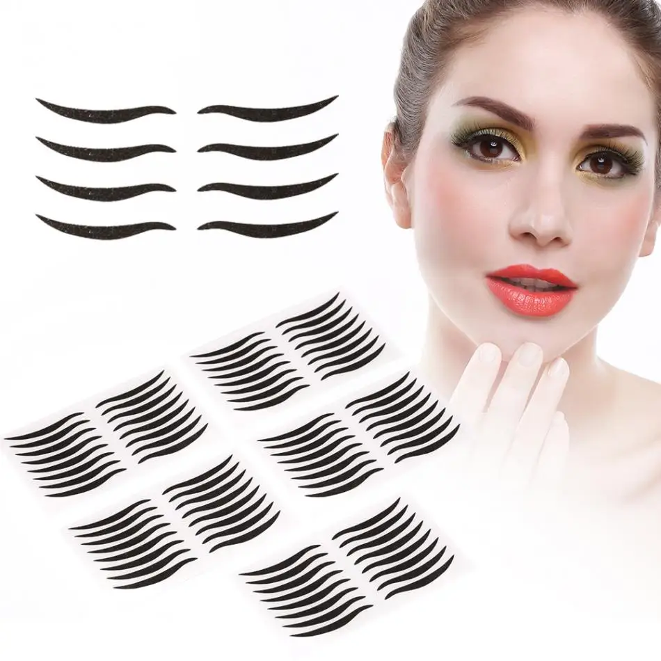 Eye Makeup 40Pairs Double Eyelid Tape Black Invisible Self-adhesive Eye Line Strip Sticker Eye Make Up Tool
Eye Makeup 40Pairs Double Eyelid Tape Black Invisible Self-adhesive Eye Line Strip Sticker Eye Make Up Tool