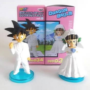 Dragon Ball WCF DWC7 Goku and CHICHI Marriage Garment Anime Figure PVC Model Finished Goods Japan Soldier Finished Product
Dragon Ball WCF DWC7 Goku and CHICHI Marriage Garment Anime Figure PVC Model Finished Goods Japan Soldier Finished Product