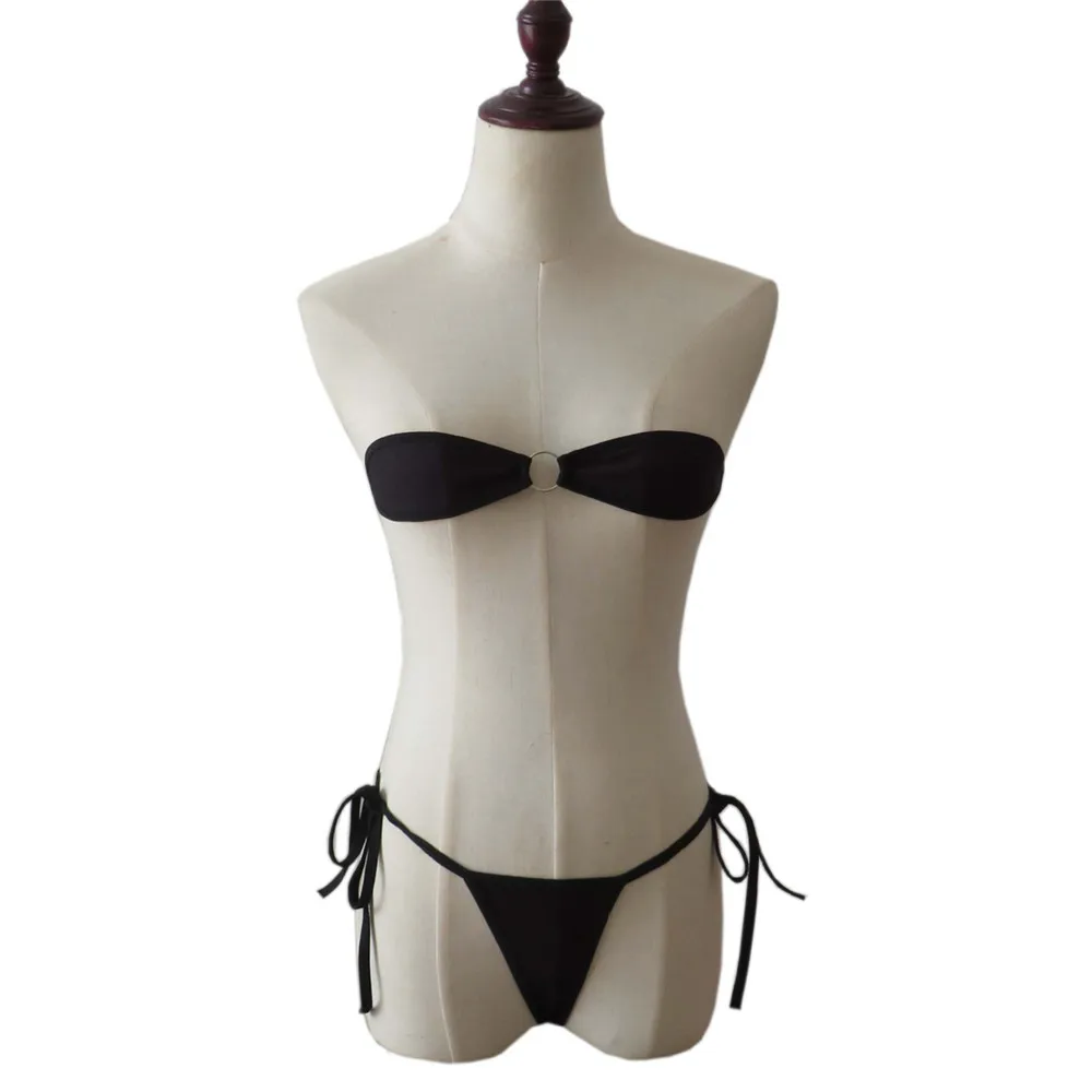 micro bikini 2019 Sexy Wrapped chest Lace metal ring link Open back Thong girl swimwear women swimsuit biquini bikinis monokini
micro bikini 2019 Sexy Wrapped chest Lace metal ring link Open back Thong girl swimwear women swimsuit biquini bikinis monokini
