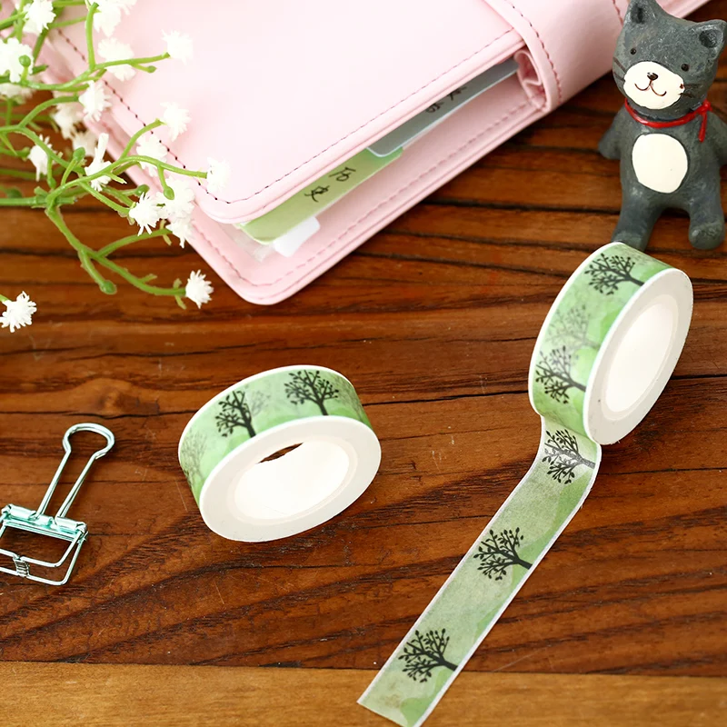 Paper Tapes Tree Art Drafting Washi Tape Masking Decorative Adhesive Tape Scrapbooking Stickers
Paper Tapes Tree Art Drafting Washi Tape Masking Decorative Adhesive Tape Scrapbooking Stickers