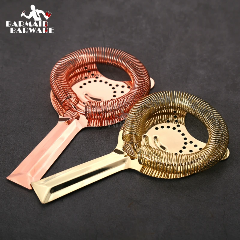 3 Different Surface Finish Stainless Steel Bar Strainer For Cocktail Drink Bartender kit And Bar Accessories
3 Different Surface Finish Stainless Steel Bar Strainer For Cocktail Drink Bartender kit And Bar Accessories
