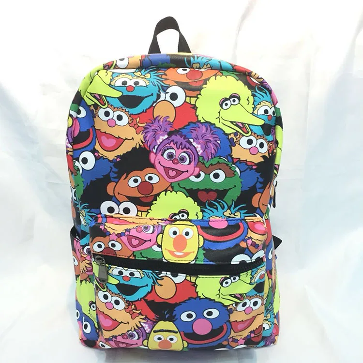 Sesame Street anime backpack bag High Quality Youth Backpacks for Teenage Girls Boys School Shoulder Bag Bagpack mochila
Sesame Street anime backpack bag High Quality Youth Backpacks for Teenage Girls Boys School Shoulder Bag Bagpack mochila