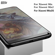BBSW 2.5D Matte Glass For Xiaomi Mi Mix Mix2 Mix2S No Fingerprint Frosted Tempered Glass for Mi Mix Mix 2S Screen Protector Film(China)