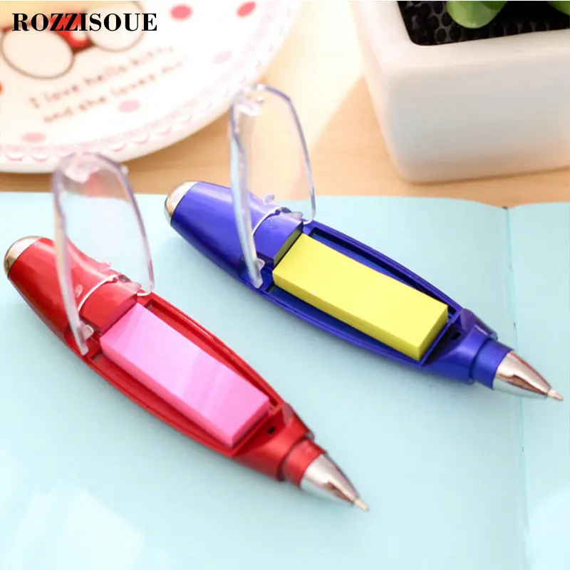 Creative Funny Pen Memo Me Ballpoint Pen Sticky Notes School Supplies Memo Pads Notepad Post It Spinning Pens Cute Supplies Gift
Creative Funny Pen Memo Me Ballpoint Pen Sticky Notes School Supplies Memo Pads Notepad Post It Spinning Pens Cute Supplies Gift