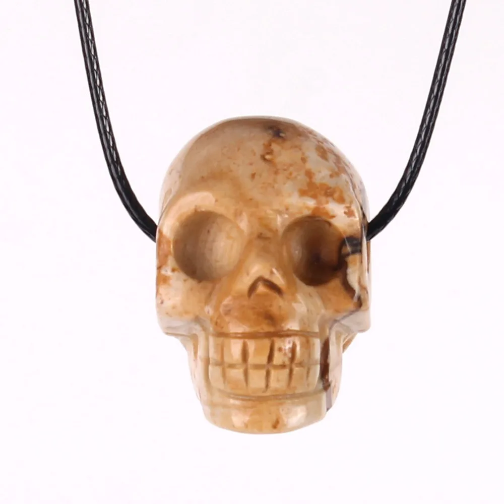 Wholesale 24pcs/lot Natural Healing Carved Stone Human Reiki Drilled Hole Skull Figurine Statue Sculptures Pendant Free Shipping
Wholesale 24pcs/lot Natural Healing Carved Stone Human Reiki Drilled Hole Skull Figurine Statue Sculptures Pendant Free Shipping