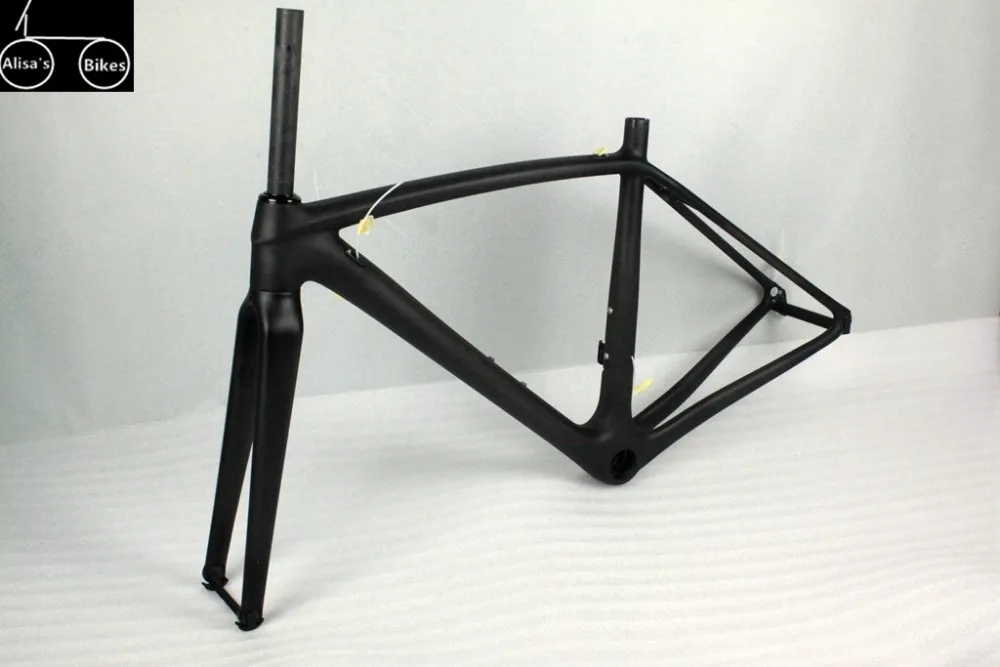 Super light bike frame 780g(size 47,raw frame) Toray T1100 60T 47/49/52/54/56 super light carbon road frame 2017 PF30/BB30 DIY
Super light bike frame 780g(size 47,raw frame) Toray T1100 60T 47/49/52/54/56 super light carbon road frame 2017 PF30/BB30 DIY