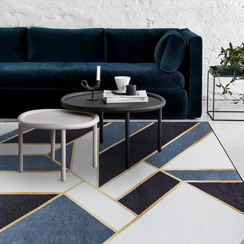 French chic morocco Living Parlor Carpet geometric stripe gold BLUE Indian Rug bohemia GEOMETRY Modern Mat design Nordic style
French chic morocco Living Parlor Carpet geometric stripe gold BLUE Indian Rug bohemia GEOMETRY Modern Mat design Nordic style