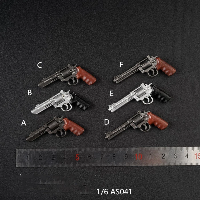 AS041 6 Styles 1:6 Solider Figure Scene Accessories M&P Revolver Gun Weapon Model for 12 inches Solider Action Figure
AS041 6 Styles 1:6 Solider Figure Scene Accessories M&P Revolver Gun Weapon Model for 12 inches Solider Action Figure