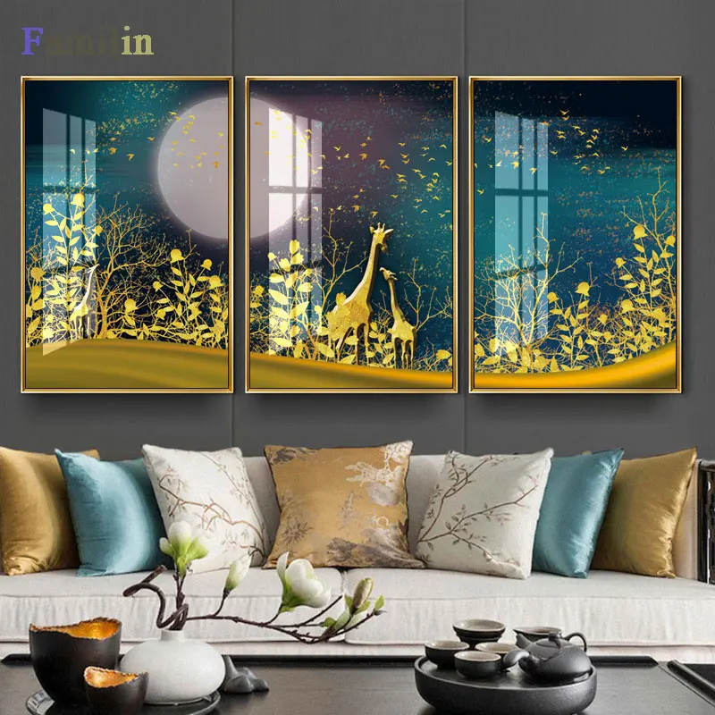 Deer Forest HD Canvas Painting Modern Wall Art Murals Modular Wall Picture For Living Room Nordic Poster And Print On Wall Decor
Deer Forest HD Canvas Painting Modern Wall Art Murals Modular Wall Picture For Living Room Nordic Poster And Print On Wall Decor