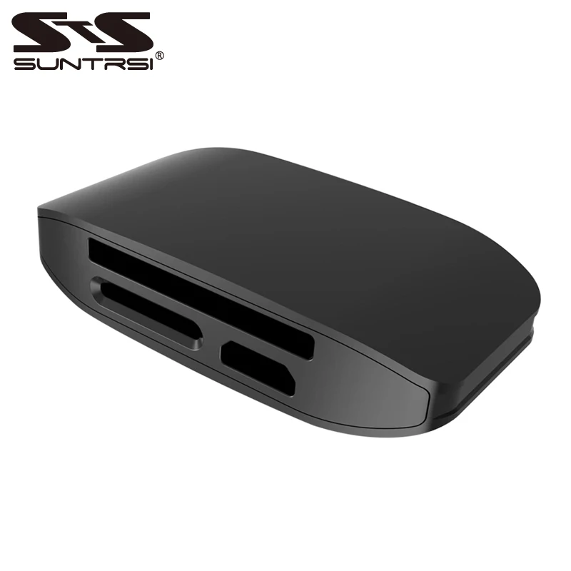 Suntrsi USB Micro SD TF кардридер все в одном мини для iPhone 5/5S/6/6 7 OTG Lightning смарт кард