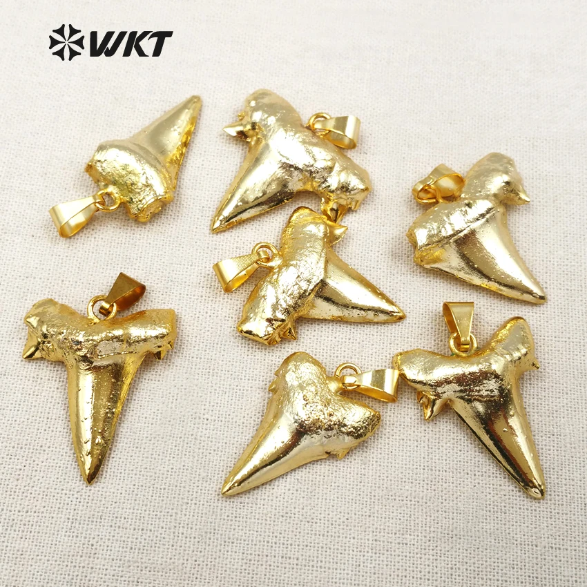 WT-P248 Wholesale Fashion 24k Metal Eletroplated Necklace Pendant With Full Metal Shark Tooth Shape Pendant Jewelry Making
WT-P248 Wholesale Fashion 24k Metal Eletroplated Necklace Pendant With Full Metal Shark Tooth Shape Pendant Jewelry Making