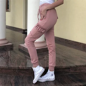 Womens High Waisted Long Skinny Pencil Pants Stretch Slim Fit Pants Trousers Elegant Woman Ruffles Solid Color Pencil Trousers
Womens High Waisted Long Skinny Pencil Pants Stretch Slim Fit Pants Trousers Elegant Woman Ruffles Solid Color Pencil Trousers
