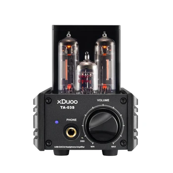 XDUOO TA-03S USB DAC XMOS U8 CS4398 12AU7 6C19 Desktop tube headphone amplifier 32Bit 192KHZ DSD128 CS4398 2PC
XDUOO TA-03S USB DAC XMOS U8 CS4398 12AU7 6C19 Desktop tube headphone amplifier 32Bit 192KHZ DSD128 CS4398 2PC