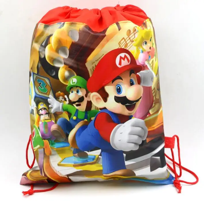 1pcs small super mario bros theme birthday party gifts non-woven drawstring goodie bags kids favor swimming school backpacks
1pcs small super mario bros theme birthday party gifts non-woven drawstring goodie bags kids favor swimming school backpacks