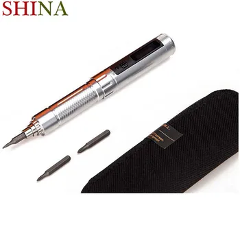 New Mini Screw Driver 1/8" Chargeable Cordless ES120 Electric Motion Control Screw Driver with Led Light Silver Repair Tools
New Mini Screw Driver 1/8" Chargeable Cordless ES120 Electric Motion Control Screw Driver with Led Light Silver Repair Tools