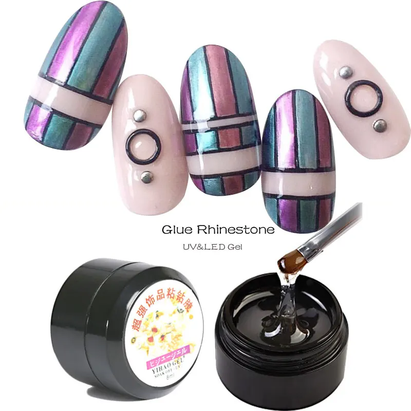 Nail Glue for Rhinestones 8ML Sticky Nail Adhesive Glue False Nail Art Sticker Nail Gel Polish Tools For Manicure Accessories
Nail Glue for Rhinestones 8ML Sticky Nail Adhesive Glue False Nail Art Sticker Nail Gel Polish Tools For Manicure Accessories