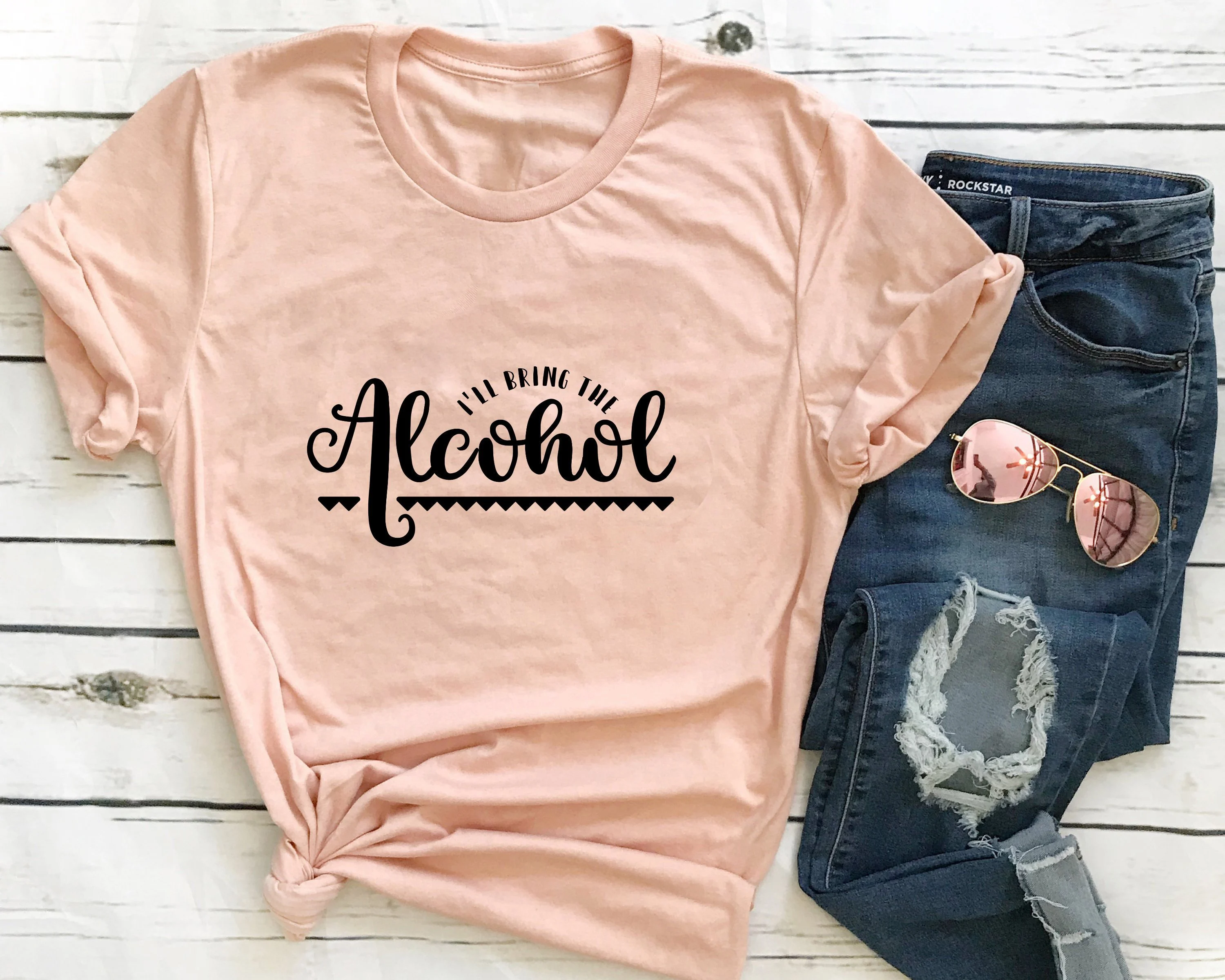 I'll Bring the alcohol T-shirt bachelorette party slogan women fashion grunge tumblr party style gift aesthetic tees quote tops
I'll Bring the alcohol T-shirt bachelorette party slogan women fashion grunge tumblr party style gift aesthetic tees quote tops