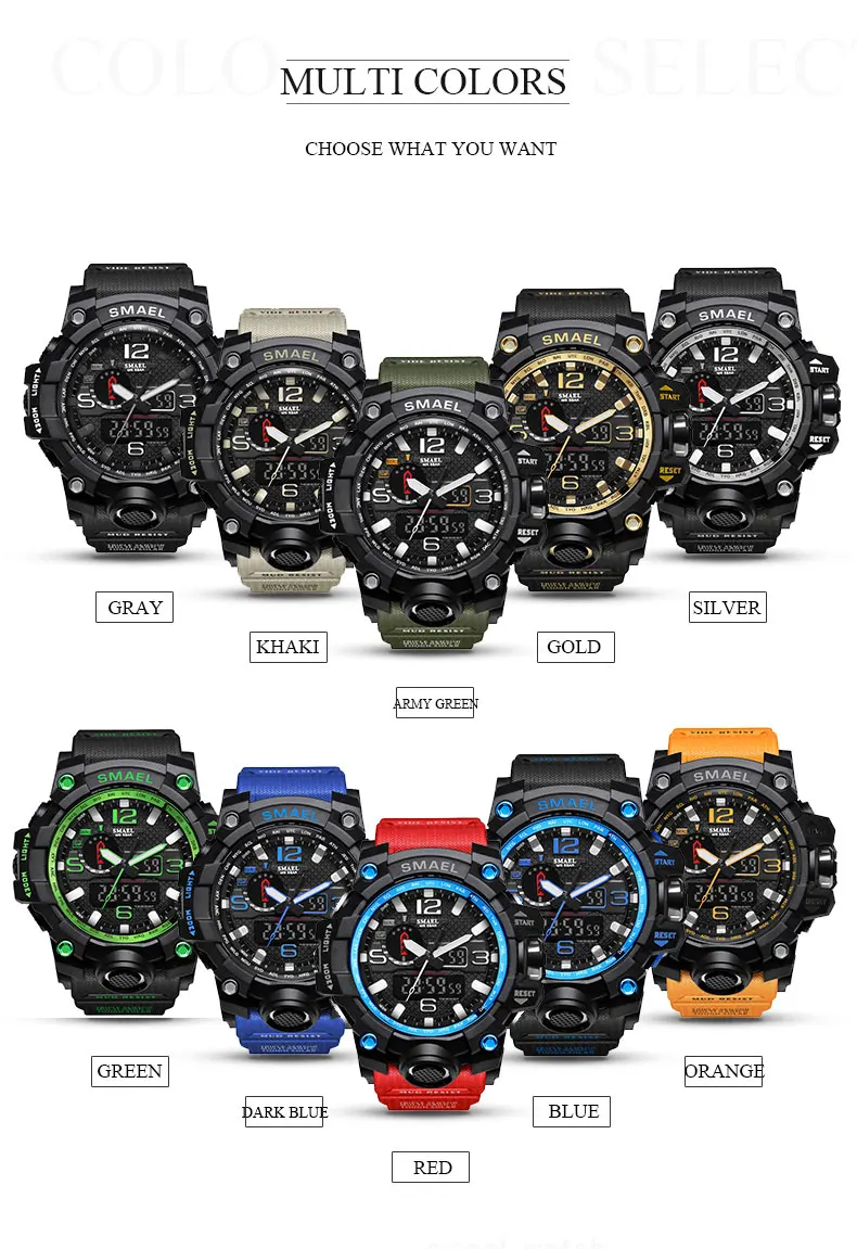 Smael G Shock Analog Dijital S1545 163 O Erkek Kol Saati Fiyatlari Ve Ozellikleri