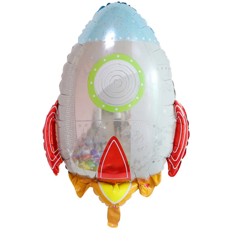 1pc Outer Sapce Rocket 4D Earth Astronaut Party Balloons Robot Foil Balloons Birthday Party Decoration Kids Boy Toys Gift Supply
1pc Outer Sapce Rocket 4D Earth Astronaut Party Balloons Robot Foil Balloons Birthday Party Decoration Kids Boy Toys Gift Supply