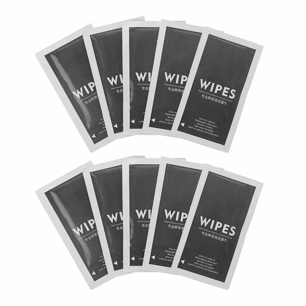 10Pcs Professional Screen Cleaning Wipes Dust Remover For Phone Camera Tablet Computer Wet Wipes
10Pcs Professional Screen Cleaning Wipes Dust Remover For Phone Camera Tablet Computer Wet Wipes