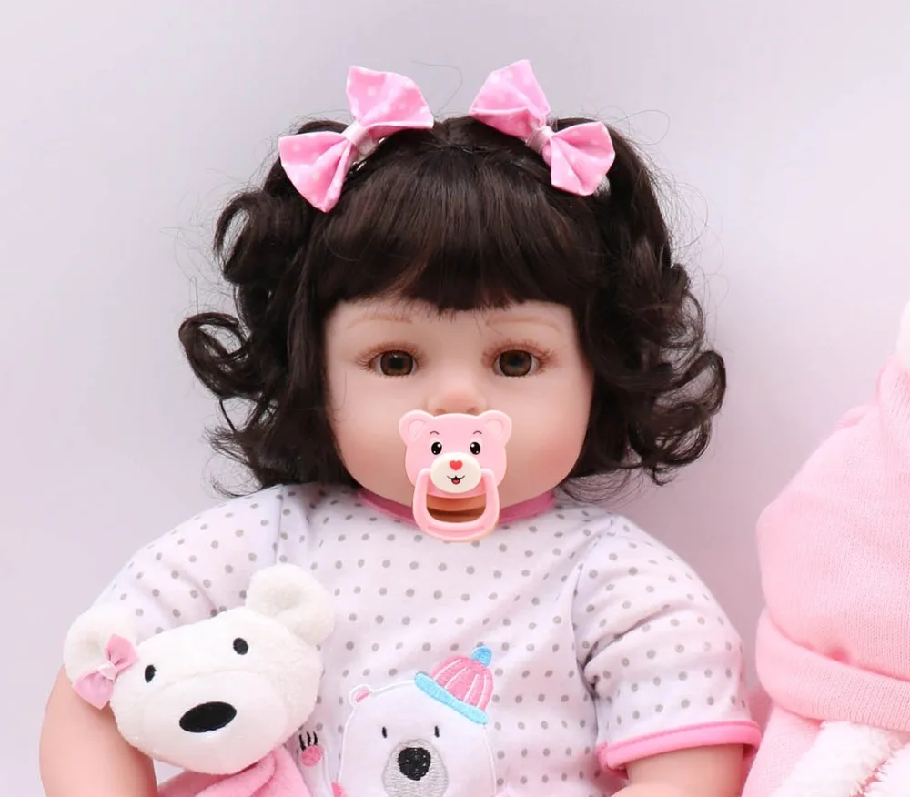 OtardDolls Handmade Reborn Baby Doll Soft Silicone Vinyl Real Touch Newborn 22''/55cm Princess Bebe Reborn Juguetes Brinquedos
OtardDolls Handmade Reborn Baby Doll Soft Silicone Vinyl Real Touch Newborn 22''/55cm Princess Bebe Reborn Juguetes Brinquedos