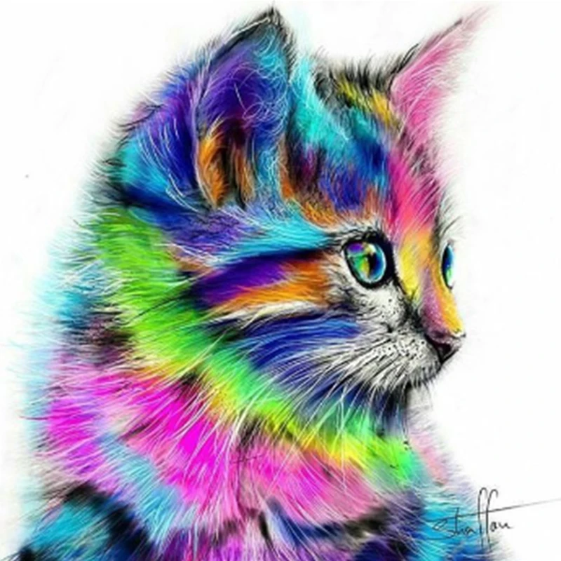 Volledige vierkante / ronde diamant 5D DIY Diamond Painting "Animal, cat" Diamond geborduurd Diamond Mosaic Home Decor A77
Volledige vierkante / ronde diamant 5D DIY Diamond Painting "Animal, cat" Diamond geborduurd Diamond Mosaic Home Decor A77
