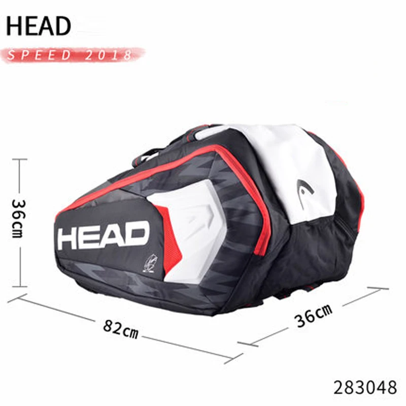 Head Tennis Bag Djokovic Original Tennis Racket Bag Double Shoulder Bag Can Hold 9 Tennis Rackets Large Capacity Tennis Backpack
Head Tennis Bag Djokovic Original Tennis Racket Bag Double Shoulder Bag Can Hold 9 Tennis Rackets Large Capacity Tennis Backpack