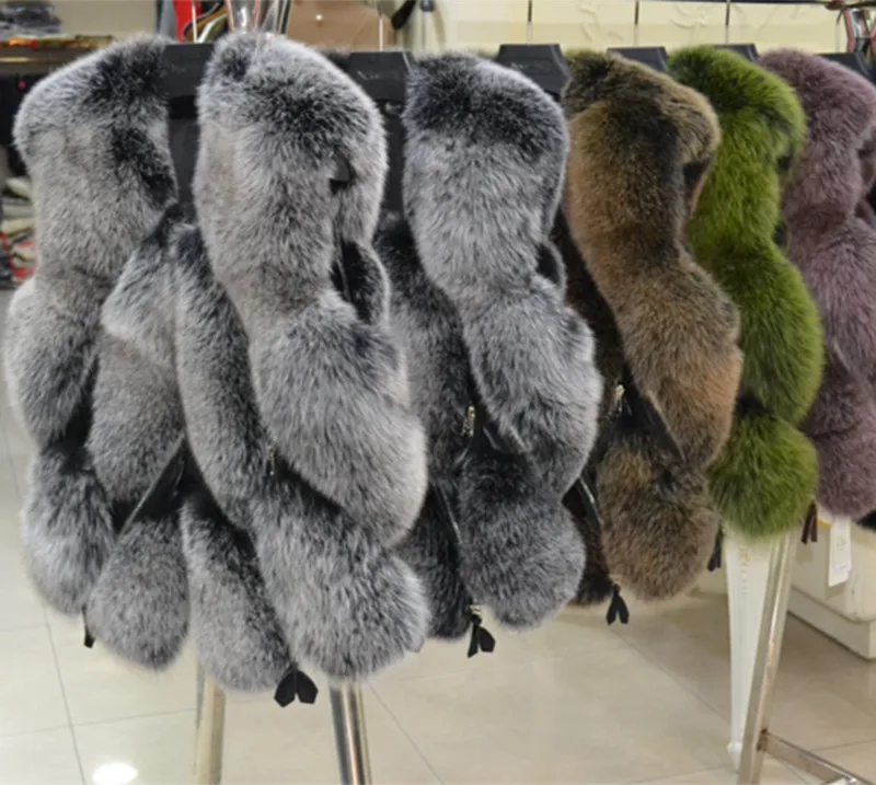 YIN FEI New Natural Fox Fur Jacket Woman Real Fur Coat For Women's Genuine Leather Fur Vests Waistcoat
YIN FEI New Natural Fox Fur Jacket Woman Real Fur Coat For Women's Genuine Leather Fur Vests Waistcoat