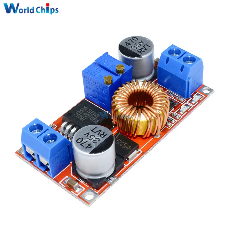 5pcs 5A DC to DC CC CV Lithium Battery Step down Charging Board Led Power Converter Lithium Charger Step Down Module hong
5pcs 5A DC to DC CC CV Lithium Battery Step down Charging Board Led Power Converter Lithium Charger Step Down Module hong