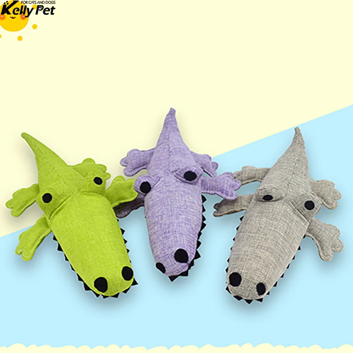 Cute Cartoon Crocodiles Shape Teeth Grinding Sound Toy for Pet Dogs Safety Simple High Quality Stuffed Animal Toy
Cute Cartoon Crocodiles Shape Teeth Grinding Sound Toy for Pet Dogs Safety Simple High Quality Stuffed Animal Toy