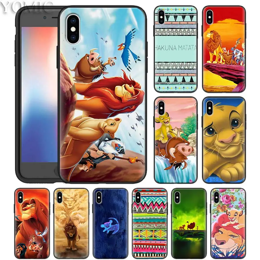 The Lion King Hakuna Matata Phone Case for iPhone XS 7 8 Plus 6 6s Plus XR XS MAX 5 5S Black Silicone Soft Case Cover
The Lion King Hakuna Matata Phone Case for iPhone XS 7 8 Plus 6 6s Plus XR XS MAX 5 5S Black Silicone Soft Case Cover