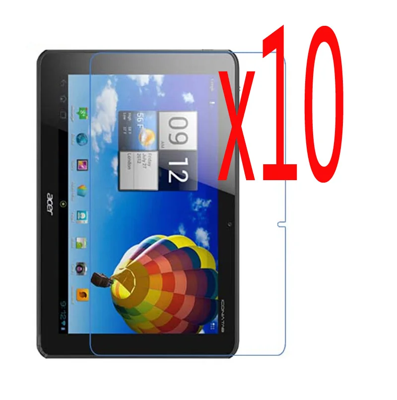 10pcs/lot LCD Clear Screen Protector Films Protective Film Guards For Acer Iconia Tab A510 A511 A700 A701 10.1" Tablet
10pcs/lot LCD Clear Screen Protector Films Protective Film Guards For Acer Iconia Tab A510 A511 A700 A701 10.1" Tablet
