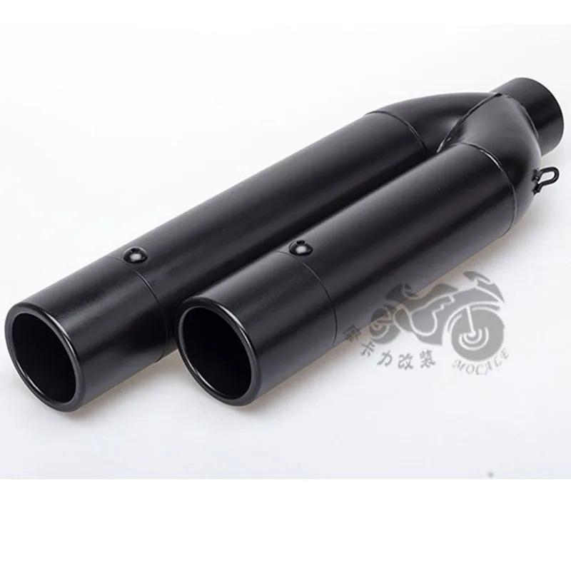 Universal 51mm Motorcycle exhaust pipe muffler Akrapovic double exhaust double outlet double exhaust Z900 NINJIA650 R3 CBR300
Universal 51mm Motorcycle exhaust pipe muffler Akrapovic double exhaust double outlet double exhaust Z900 NINJIA650 R3 CBR300