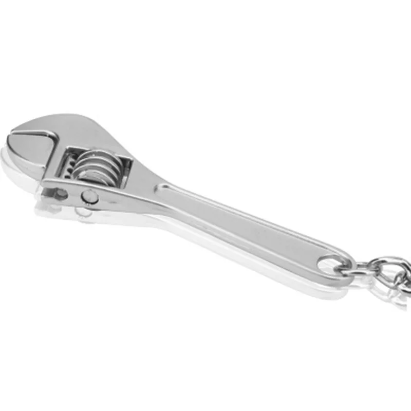 SWDPORT Mini Metal Adjustable Wrench Tool Key Chain Ring Keyring Gift Fashion Spanner Hand Tool Multifunctional Pratical Wrench
SWDPORT Mini Metal Adjustable Wrench Tool Key Chain Ring Keyring Gift Fashion Spanner Hand Tool Multifunctional Pratical Wrench