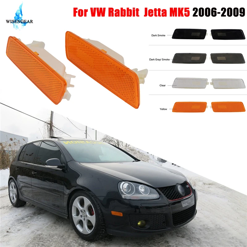 WISENGEAR Front Bumper Side Marker Lights Turn Signal Lamps Lens For Volkswagen VW Rabbit Jetta MK5 2006 2007 2008 2009 /
WISENGEAR Front Bumper Side Marker Lights Turn Signal Lamps Lens For Volkswagen VW Rabbit Jetta MK5 2006 2007 2008 2009 /