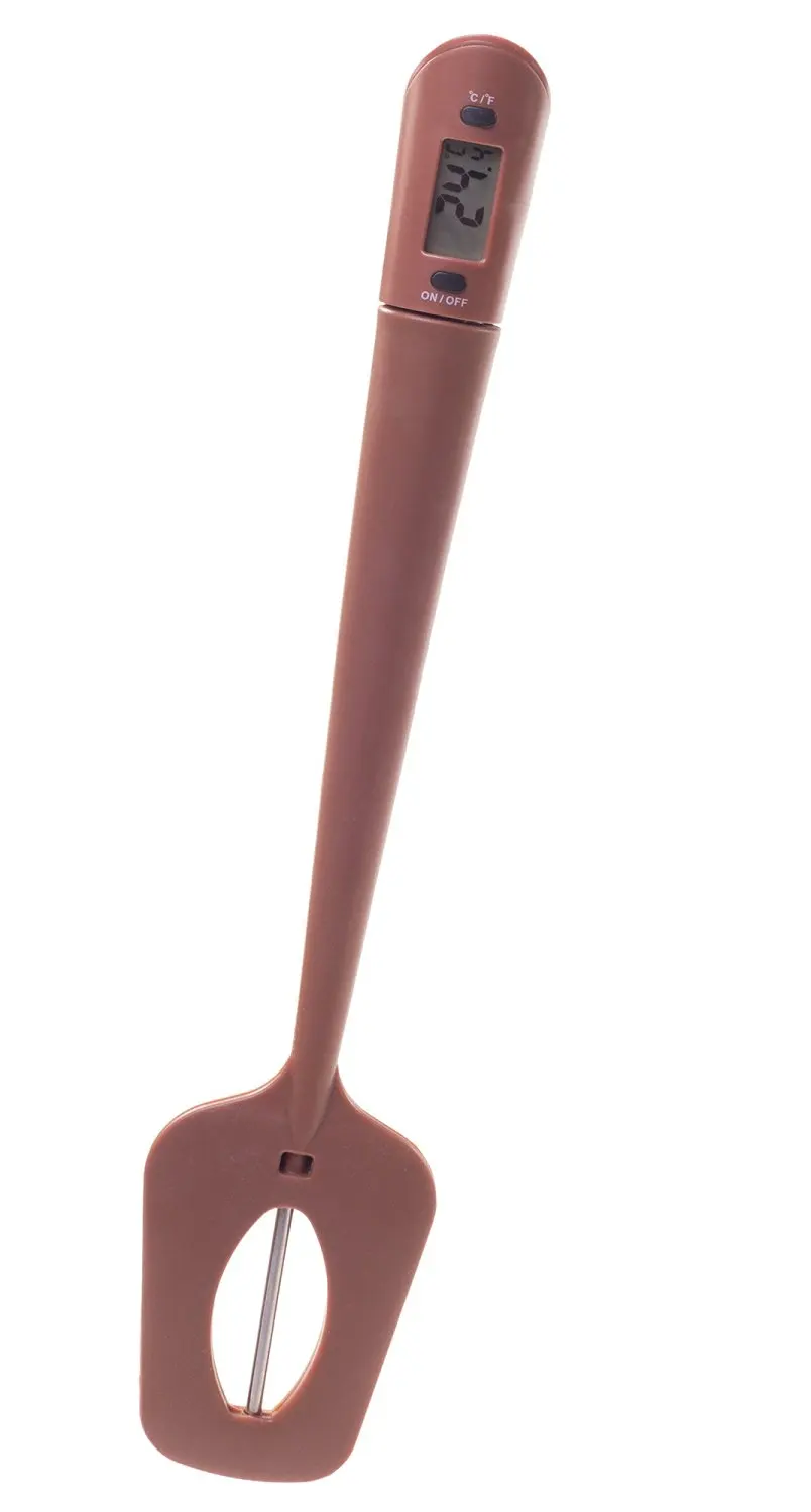 Digital Silicone Spatula Cooking Thermometer Great Spatula for Candy, Chocolate, Creams, Sauces, Jams and Syrups Thermometer
Digital Silicone Spatula Cooking Thermometer Great Spatula for Candy, Chocolate, Creams, Sauces, Jams and Syrups Thermometer
