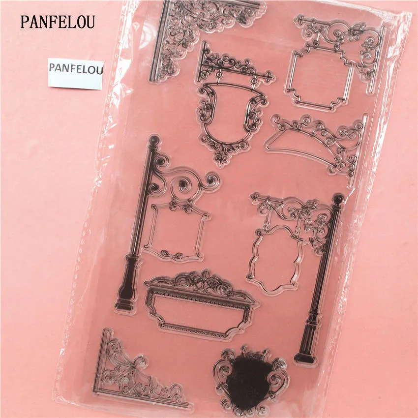 

PANFELOU The bathroom Transparent Clear Silicone Stamp/Seal for DIY scrapbooking/photo album Decorative clear stamp sheets