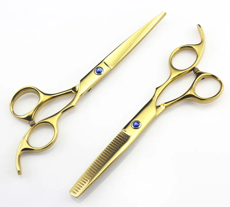 Custom-made Japan 440c steel 6 inch classic golden cutting & thinning hairdressing scissor shears cut barber hair scissors set
Custom-made Japan 440c steel 6 inch classic golden cutting & thinning hairdressing scissor shears cut barber hair scissors set