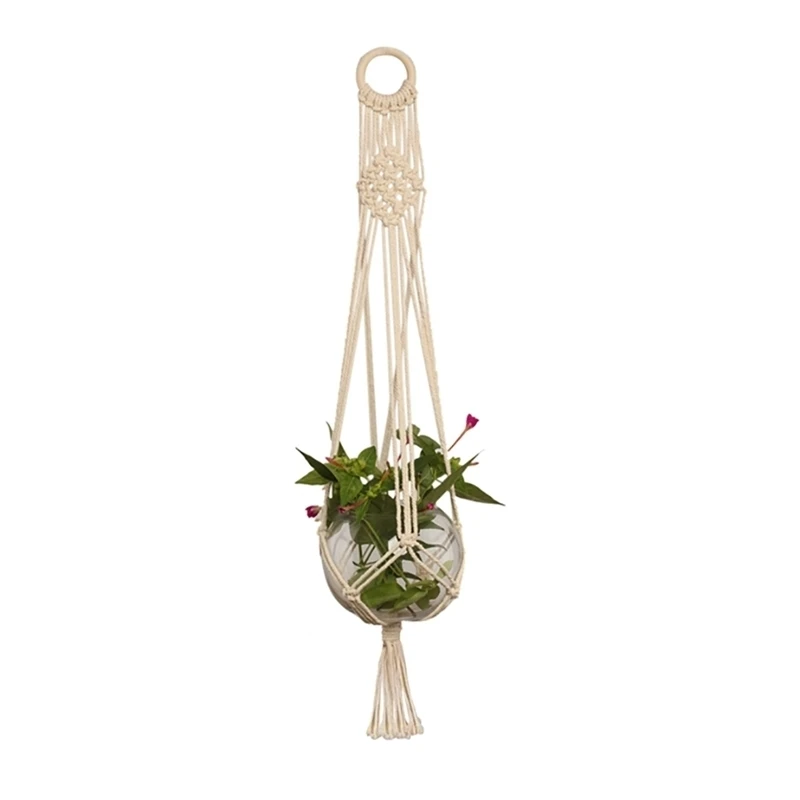 Gardening String Bag Plant Short Rope Pure Handmade Mural Flowerpot Indoors Outdoors Hanging Plant Cotton Hanger Net Sling
Gardening String Bag Plant Short Rope Pure Handmade Mural Flowerpot Indoors Outdoors Hanging Plant Cotton Hanger Net Sling