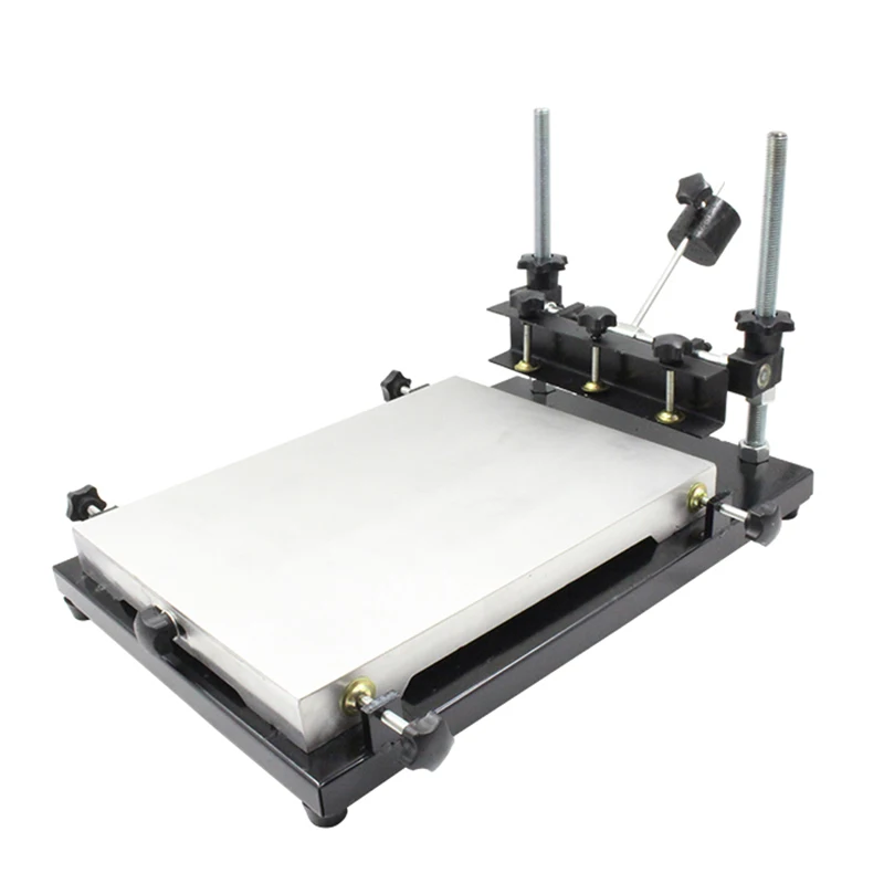 Manual Screen Printer Silkscreen Machine Serigrafia Silkscreen SMT Solder Paste Handprint Table 240x300MM Y
Manual Screen Printer Silkscreen Machine Serigrafia Silkscreen SMT Solder Paste Handprint Table 240x300MM Y
