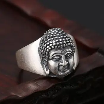 100% 990 Silver Sakyamuni Buddha Statue Ring Tibetan Ring Hindu Buddhist Buddha Ring
100% 990 Silver Sakyamuni Buddha Statue Ring Tibetan Ring Hindu Buddhist Buddha Ring