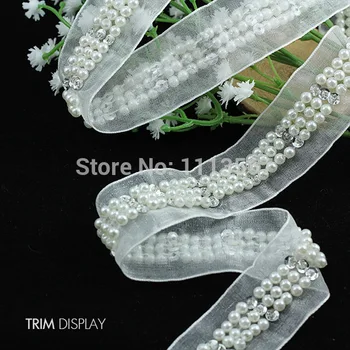 9yard 3row Braided Beaded Sequin Fake Pearls Rhinestones Costume Applique Decorated Lace Ribbon Trim For Dress Sewing Trim t418
9yard 3row Braided Beaded Sequin Fake Pearls Rhinestones Costume Applique Decorated Lace Ribbon Trim For Dress Sewing Trim t418
