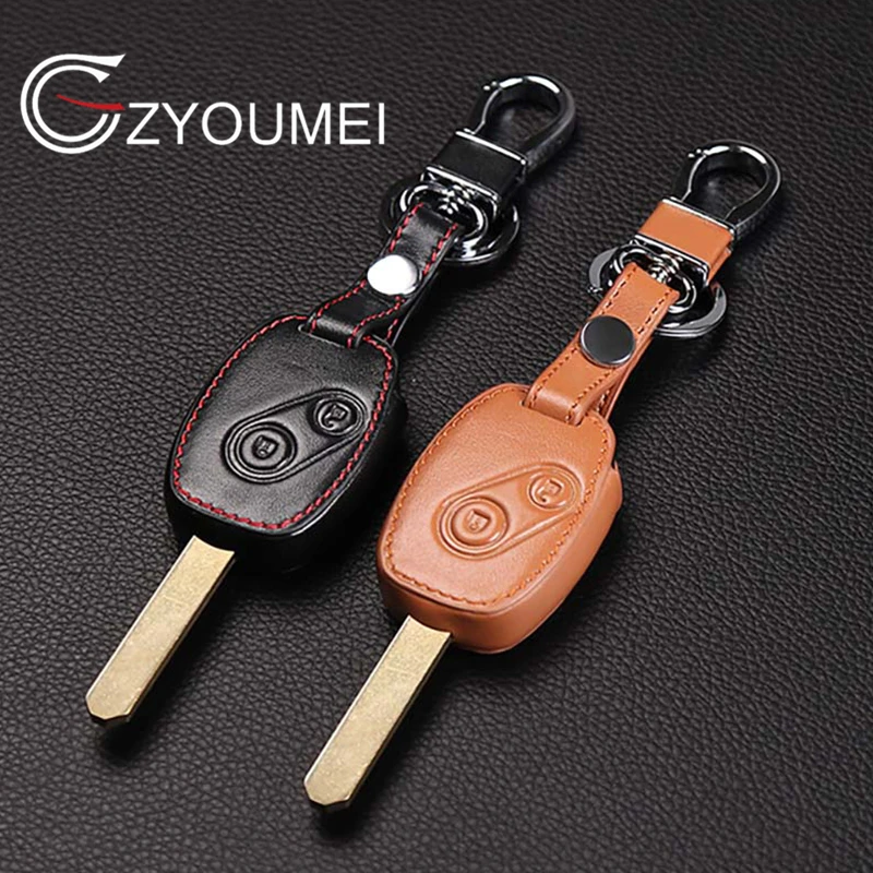 Genuine Leather Car Key Case Cover Key Chain Ring holder for Honda Accord Civic CRV Pilot Remote Key, 2 Buttons Protect cover
Genuine Leather Car Key Case Cover Key Chain Ring holder for Honda Accord Civic CRV Pilot Remote Key, 2 Buttons Protect cover