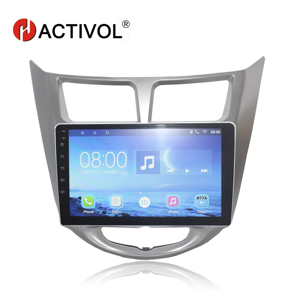 HACTIVOL 9" Quad core car radio for Hyundai Solaris Accent Verna android 7.0 car DVD player with 1G RAM 16G ROM gps navigation
HACTIVOL 9" Quad core car radio for Hyundai Solaris Accent Verna android 7.0 car DVD player with 1G RAM 16G ROM gps navigation